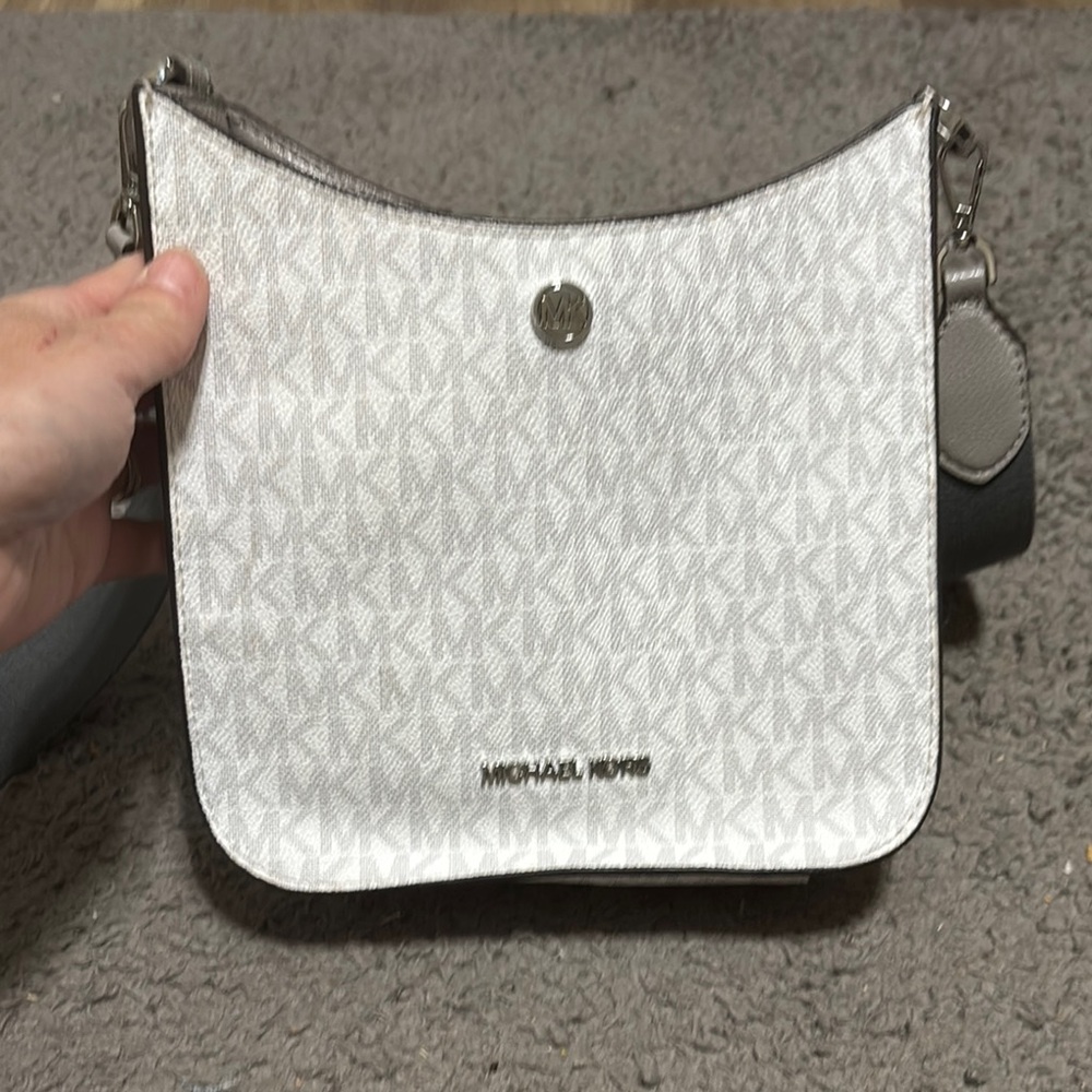 Michael Kors White Crossbody Bag